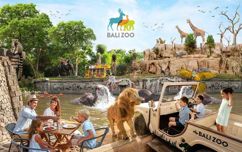 De fleste dyrene du kan se i Bali Zoo