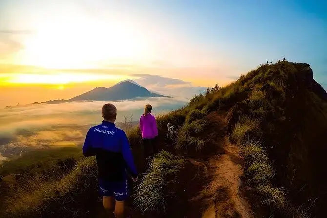 Mt. Batur soloppgang