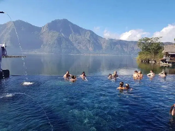 Mt. Batur soloppgang