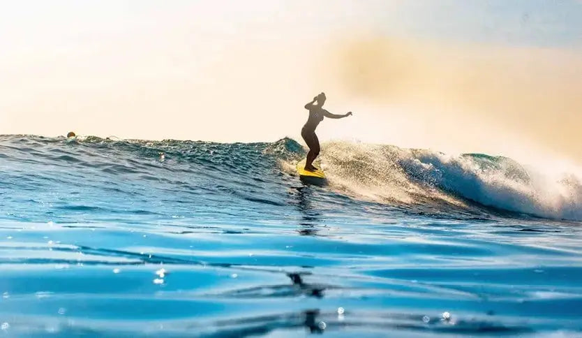 Følelsen av å mestre surfing 